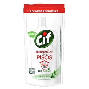 Limpiador Cif desinfectante pisos d/p 450 ml