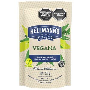 Mayonesa vegana Hellmanns doy pack 250 gr