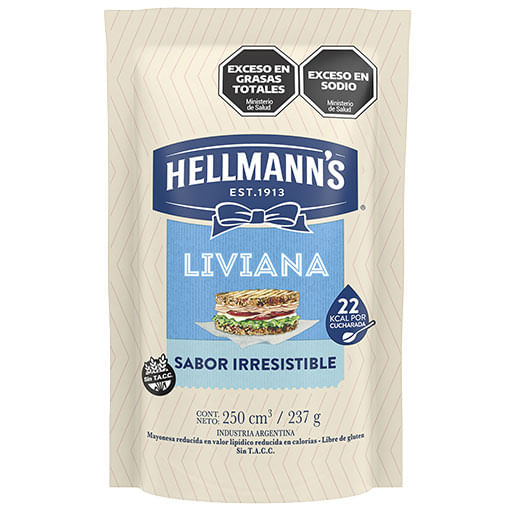 Mayonesa Hellmann's Liviana D.P 237 gr