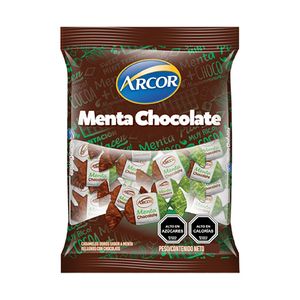 Caramelos Arcor menta chocolate 140 grs