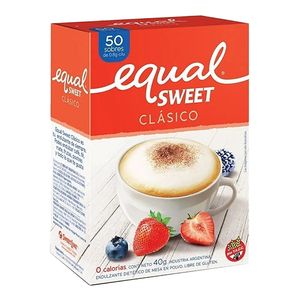 Edulcorante Equal Sweet sobre 50 u
