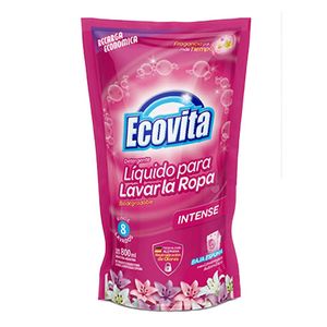 Jabon liquido Ecovita intense baja espuma doy pack 800 ml