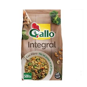 Arroz integral Gallo Oro bolsa 500 gr