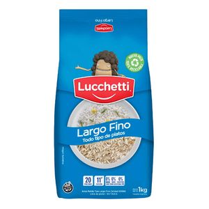 Arroz largo fino LUCCHETTI bolsa x1kg