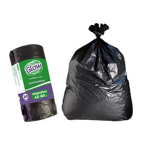 Bolsa residuos Glow 45x60cm 20u