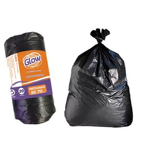 Bolsa residuo Glow 50x70cm 20u