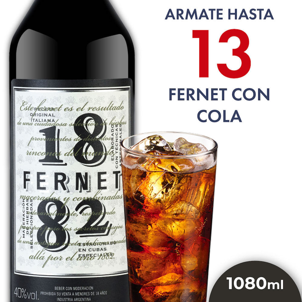 Fernet 1882 1 lt