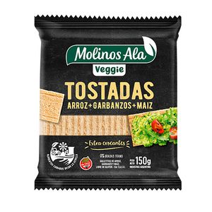 Tostadas arroz Molinos Ala veggie 150 gr