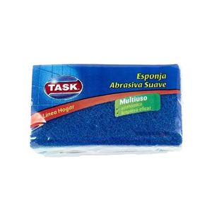Esponja Task salvauña azul para baño