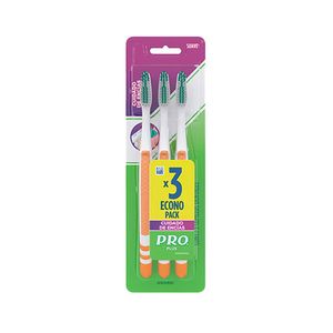 Cepillo dental Pro cuidado encia x 3 u