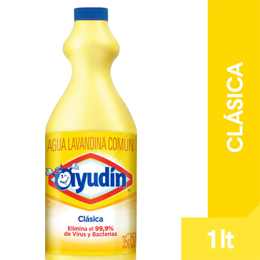 Lavandina Ayudin clasica/original 1 lt
