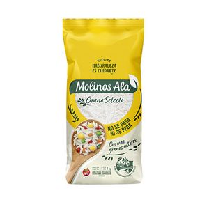 Arroz parboil MOLINOS ALA g.selecto x1kg