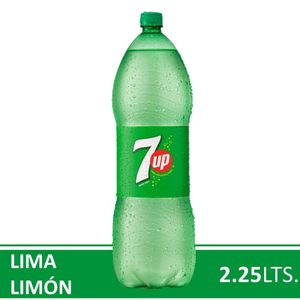 Gaseosa Seven Up pet 2.25 lt/2.45 lt
