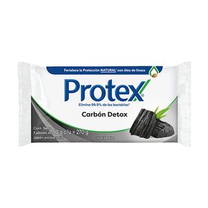 Jabon Protex carbon detox 125 gr
