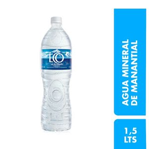 Agua mineral Eco de los Andes 1.5 lt
