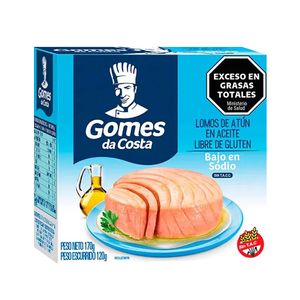 Lomos Gomes Da Costa en aceite bajo en sodio 170 gr