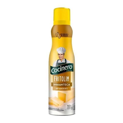 Aceite Fritolim manteca aerosol 120 cc