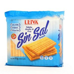 Tostadas arroz Leiva sin sal 150 gr