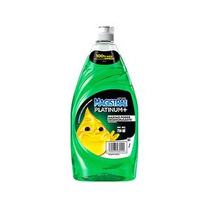 Lavavajillas Magistral platinum plus limon 750 ml