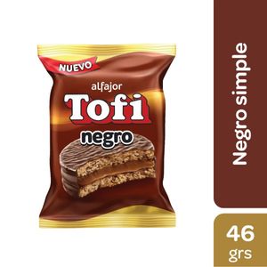 Alfajor Tofi negro 46 gr