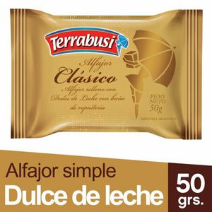Alfajor Terrabusi clasico 50 gr