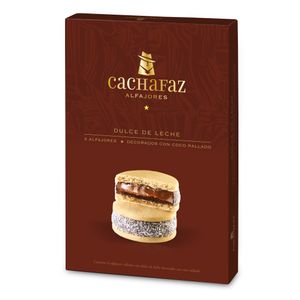 Alfajor Cachafaz maicena caja 6 u 60 gr