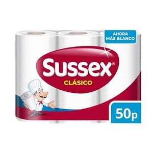 Rollo de cocina Sussex Clasico 50 paños 3 u