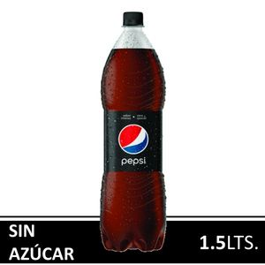 Gaseosa Pepsi black pet 1.5 lt