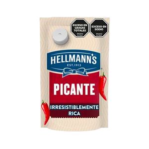 Mayonesa picante Hellmanns doypack 250 gr