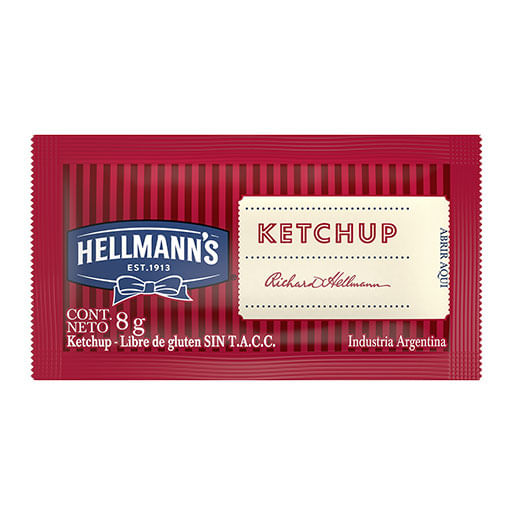 Ketchup HELLMANNS sachet 196 u 8 gr(BAJA)