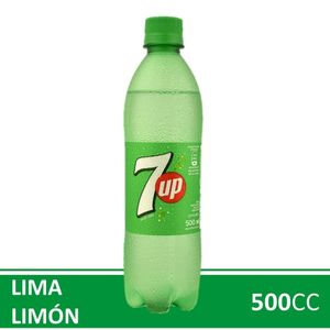 Gaseosa Seven Up pet 500 cc