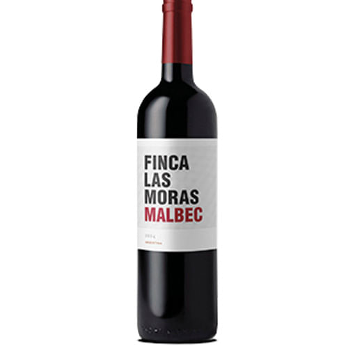 Vino Finca las Moras malbec 750 cc