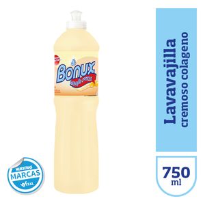Lavavajilla Bonux colageno cremoso750 cc