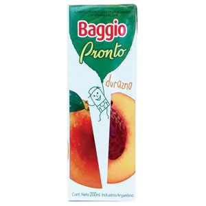 Jugo Baggio Pronto durazno 200 cc