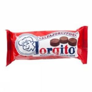Alfajor Jorgito mini ne gro a grupado 6 u