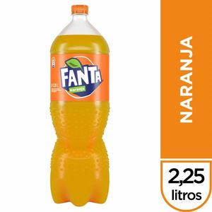 Gaseosa Fanta naranja pet 2.25 lt