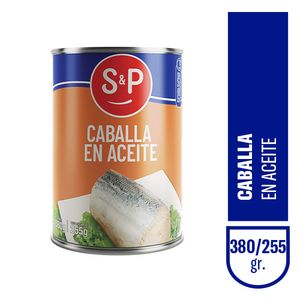 Caballa S&P en aceite 380/425 gr