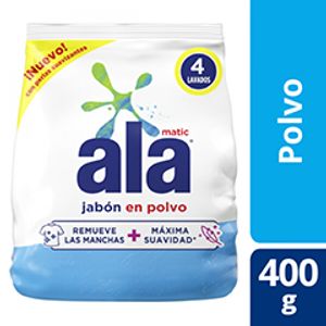 Jabon en polvo Ala Matic 400 gr