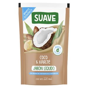 Jabon liquido Suave karite y verbena doy pack 220 ml