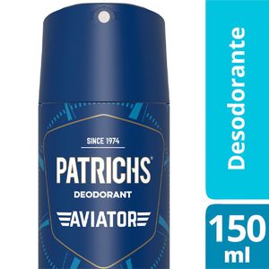 Desodorante Patrichs aviator 150 ml