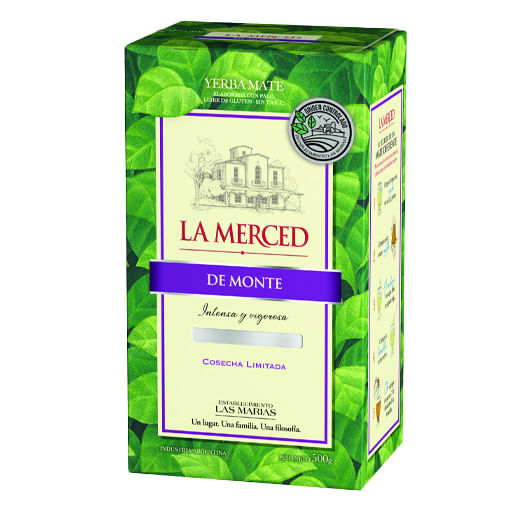 Yerba La Merced monte intensa 500  gr
