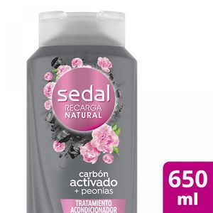Acondicionador Sedal carbon activo peonias 650 ml