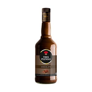 Licor 3 Plumas chocolate 700 cc