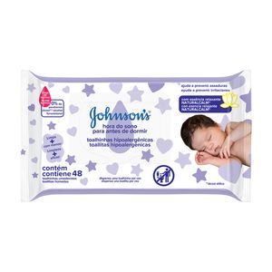 Toalla humeda Johnson hora de sueño 48 u