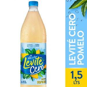 Agua saborizada Villa del Sur Levite cero pomelo 1.5/1.65 lt
