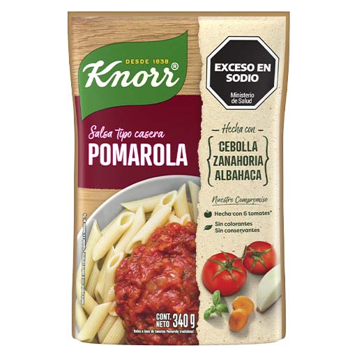 Salsa pomarola Knorr 340 gr