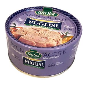 Atun Puglisi en aceite sin sal 170 gr
