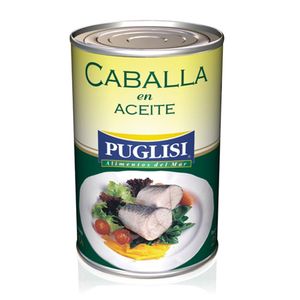 Caballa Puglisi en aceite 380 gr