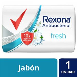 Jabon Rexona antibacterial fresh 90 gr