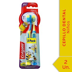 Cepillo dental Colgate minion + 6 años 2x1